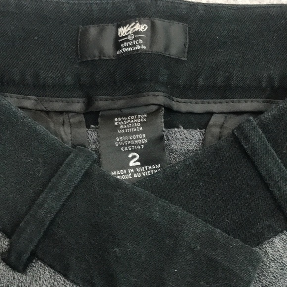 Black/Gray Colorblock Pants - Picture 4 of 4